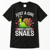 Funny Snail Design For Snail Lover Tall T-Shirt