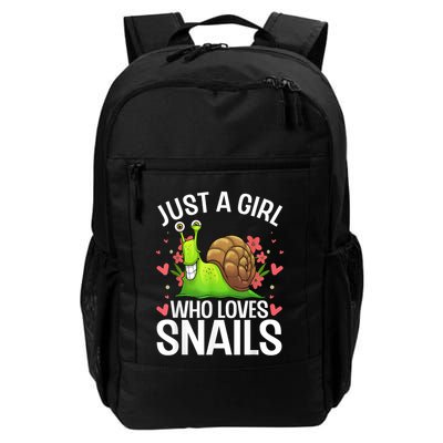 Funny Snail Design For Snail Lover Backpack