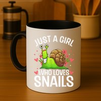 Funny Snail Design For Snail Lover Mug