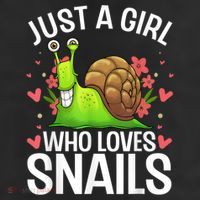 Funny Snail Design For Snail Lover Beanie