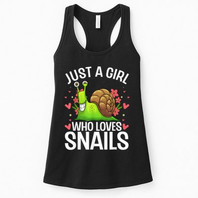 Funny Snail Design For Snail Lover Womens Tank Top