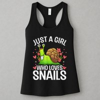Funny Snail Design For Snail Lover Womens Tank Top