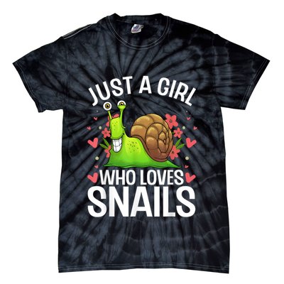 Funny Snail Design For Snail Lover Tie-Dye T-Shirt