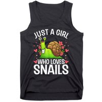 Funny Snail Design For Snail Lover Tank Top