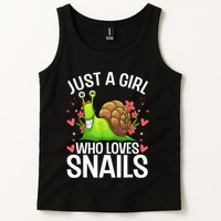 Funny Snail Design For Snail Lover Tank Top