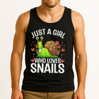 Funny Snail Design For Snail Lover Tank Top