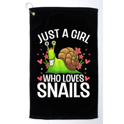 Funny Snail Design For Snail Lover Golf Towel