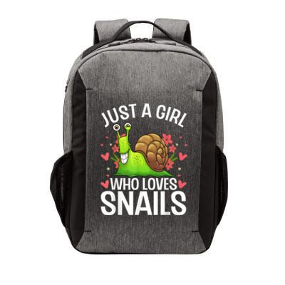 Funny Snail Design For Snail Lover Vector Backpack