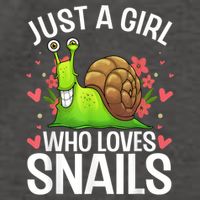Funny Snail Design For Snail Lover Vector Backpack