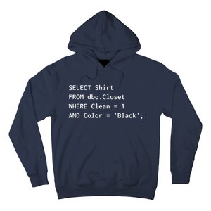 Funny SQL Design For Programmer Humor Programming Gift Hoodie