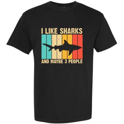 Funny Shark Design For Animal Shark Stuff Garment-Dyed Heavyweight T-Shirt