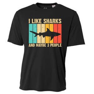 Funny Shark Design For Animal Shark Stuff Cooling Performance Crew T-Shirt