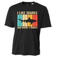 Funny Shark Design For Animal Shark Stuff Cooling Performance Crew T-Shirt