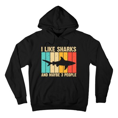 Funny Shark Design For Animal Shark Stuff Hoodie