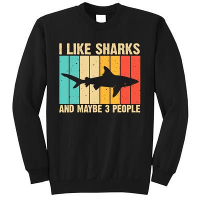 Funny Shark Design For Animal Shark Stuff Sweatshirt