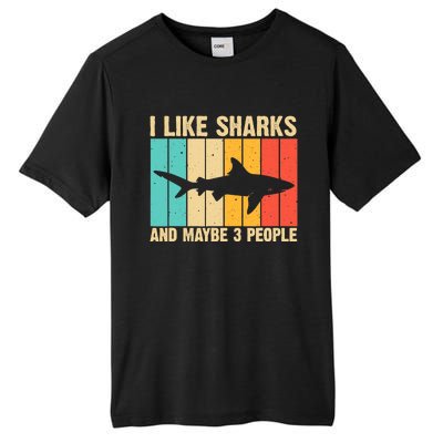 Funny Shark Design For Animal Shark Stuff Tall Fusion ChromaSoft Performance T-Shirt