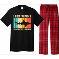 Funny Shark Design For Animal Shark Stuff Pajama Set