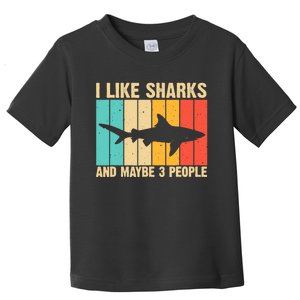 Funny Shark Design For Animal Shark Stuff Toddler T-Shirt