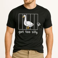 Funny Saying Duck Go To Silly Goose In Jail Cooling Performance Crew T-Shirt