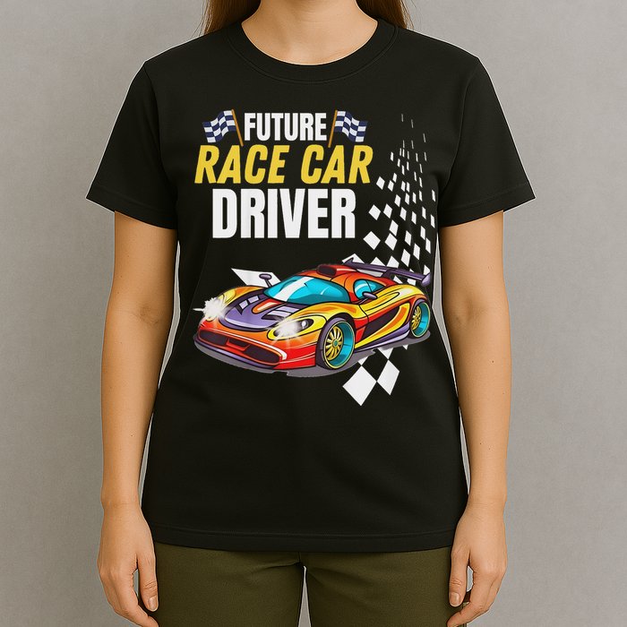 Funny Sarcastic Design Future Race Car Driver T-Shirt