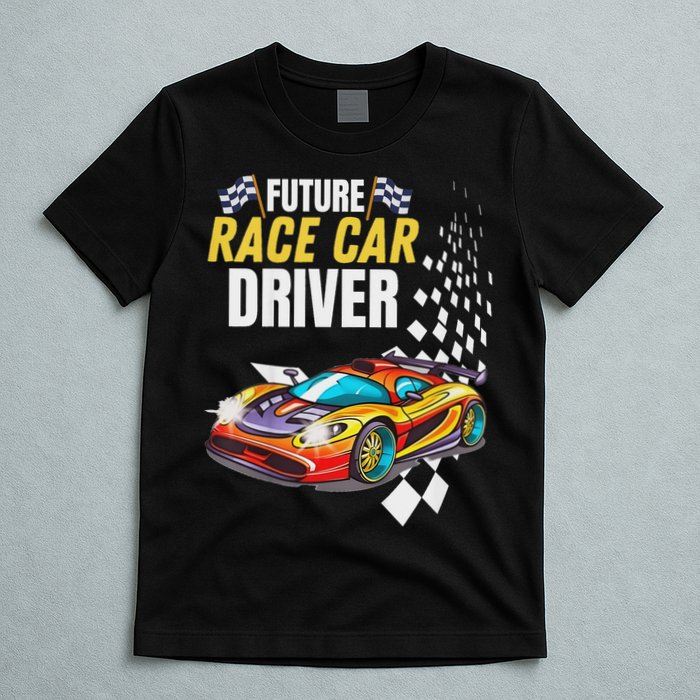 Funny Sarcastic Design Future Race Car Driver T-Shirt