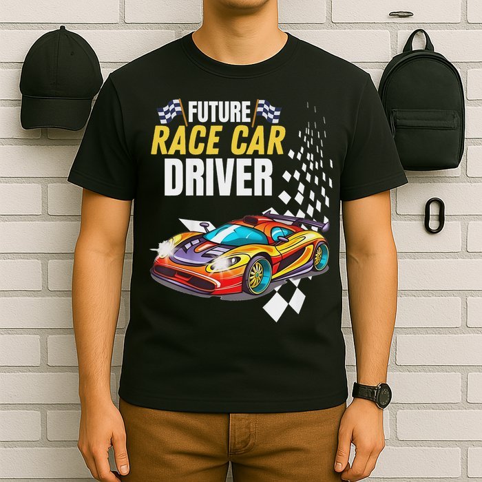 Funny Sarcastic Design Future Race Car Driver T-Shirt