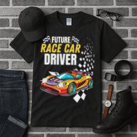 Funny Sarcastic Design Future Race Car Driver Tall T-Shirt