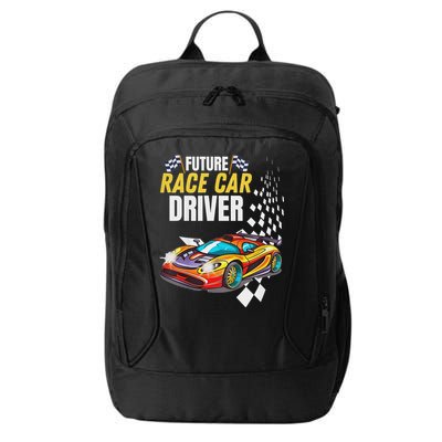 Funny Sarcastic Design Future Race Car Driver City Backpack