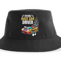 Funny Sarcastic Design Future Race Car Driver Sustainable Bucket Hat