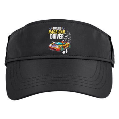 Funny Sarcastic Design Future Race Car Driver Adult Drive Performance Visor