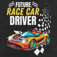 Funny Sarcastic Design Future Race Car Driver Adult Drive Performance Visor