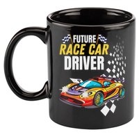 Funny Sarcastic Design Future Race Car Driver 11oz C Handle Ceramic Mug