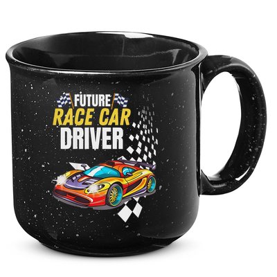 Funny Sarcastic Design Future Race Car Driver 15oz Campfire Ceramic Mug