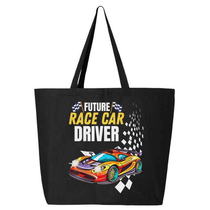 Funny Sarcastic Design Future Race Car Driver 25L Jumbo Tote