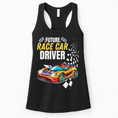 Funny Sarcastic Design Future Race Car Driver Womens Tank Top