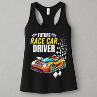 Funny Sarcastic Design Future Race Car Driver Womens Tank Top