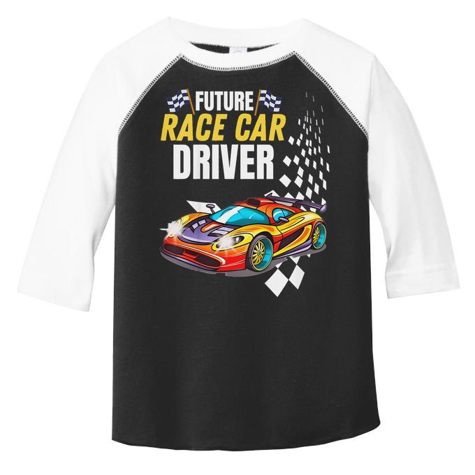 Funny Sarcastic Design Future Race Car Driver Toddler Fine Jersey T-Shirt