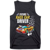 Funny Sarcastic Design Future Race Car Driver Tank Top
