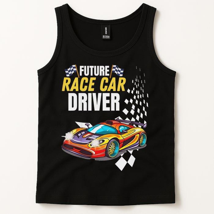 Funny Sarcastic Design Future Race Car Driver Tank Top