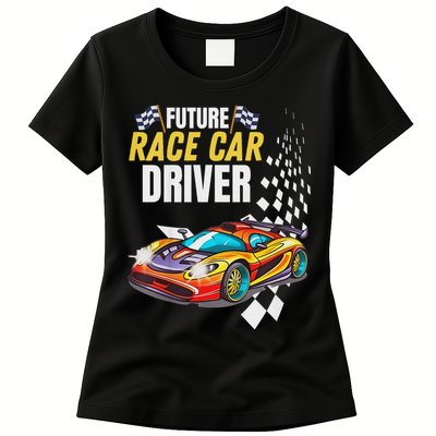 Funny Sarcastic Design Future Race Car Driver Womens T-Shirt