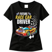 Funny Sarcastic Design Future Race Car Driver Womens T-Shirt