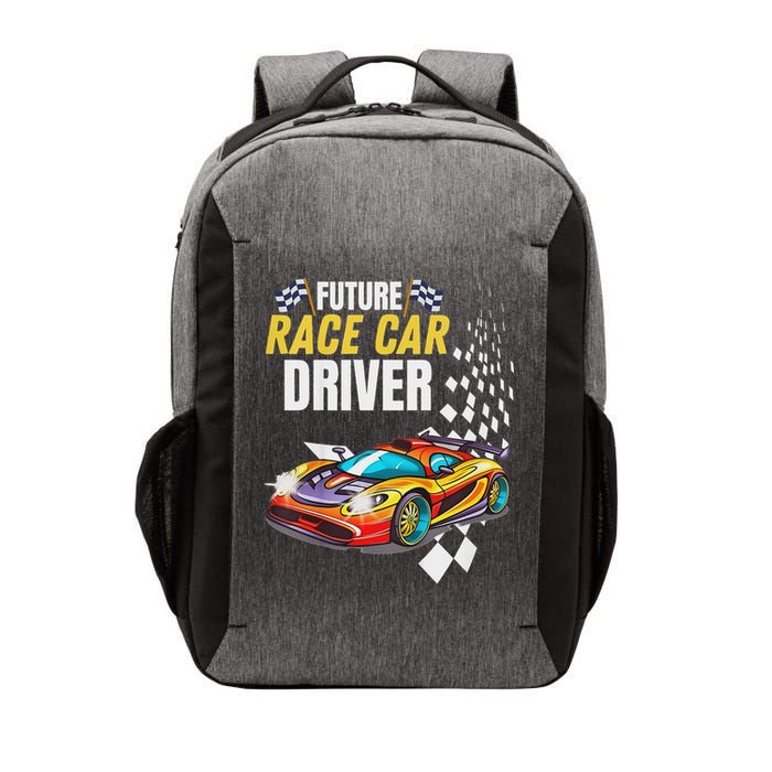 Funny Sarcastic Design Future Race Car Driver Vector Backpack