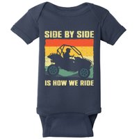 Funny SxS Design SxS UTV Side By Side Vehicle Baby Bodysuit