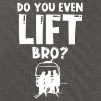Funny Ski Do You Even Lift Snowboard Skiing Cotton Canvas Backpack