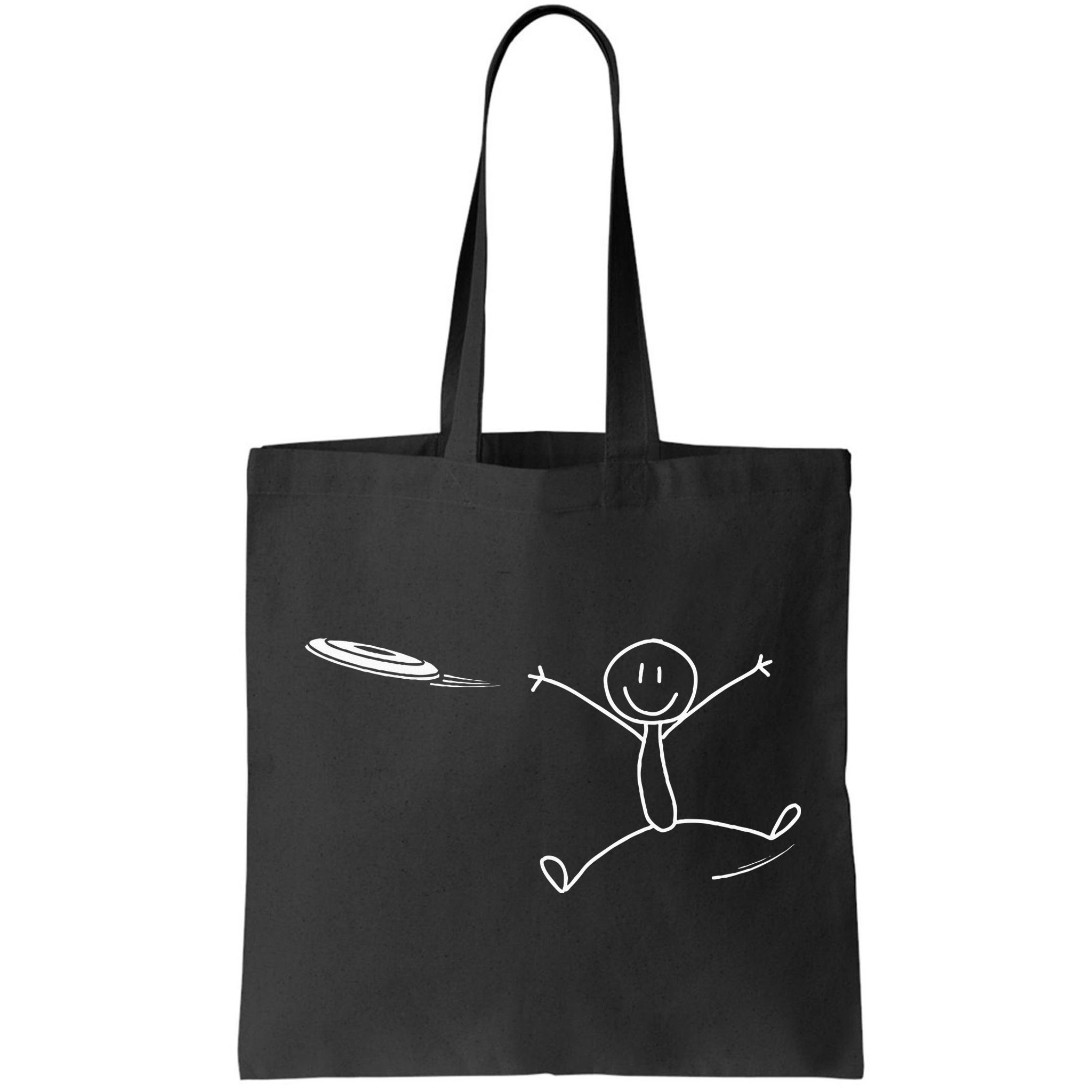 Frisbee Stickman Disc Golf Funny Ultimate Frisbee Game Bag