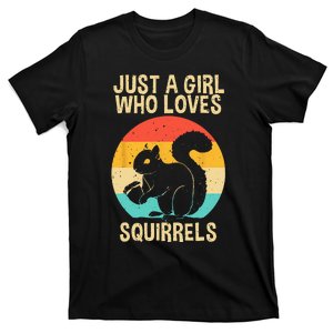 Funny Squirrel Designs For  Mom Chipmunk Lovers T-Shirt