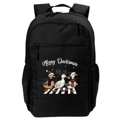Funny Santa Duck Christmas Merry Ducksmas Duck Lover Xmas Cute Gift Backpack