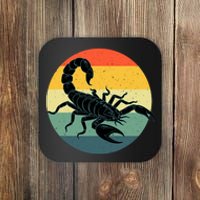 Funny Scorpion Design For Scorpio Lover Scorpion Coaster