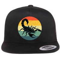 Funny Scorpion Design For Scorpio Lover Scorpion Flat Bill Trucker Hat