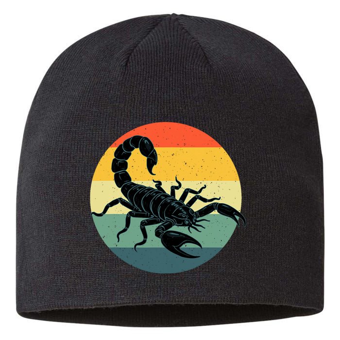 Funny Scorpion Design For Scorpio Lover Scorpion Sustainable Beanie